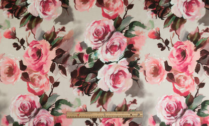 Floral Italian Silk Twill - Multicolor