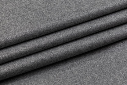 Metallic Italian Wool Suiting - Gray / Silver