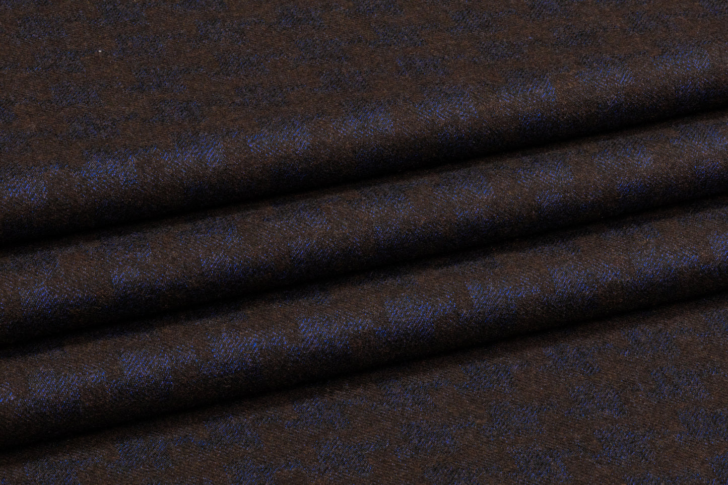 Armani - Houndstooth Italian Wool - Brown / Blue