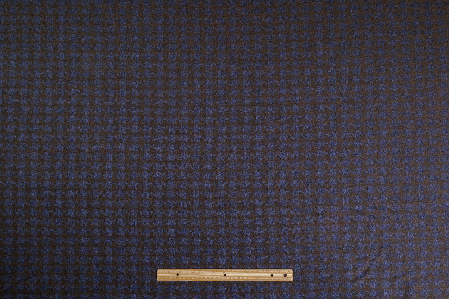 Armani - Houndstooth Italian Wool - Brown / Blue