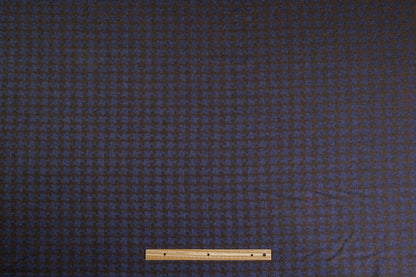 Armani - Houndstooth Italian Wool - Brown / Blue