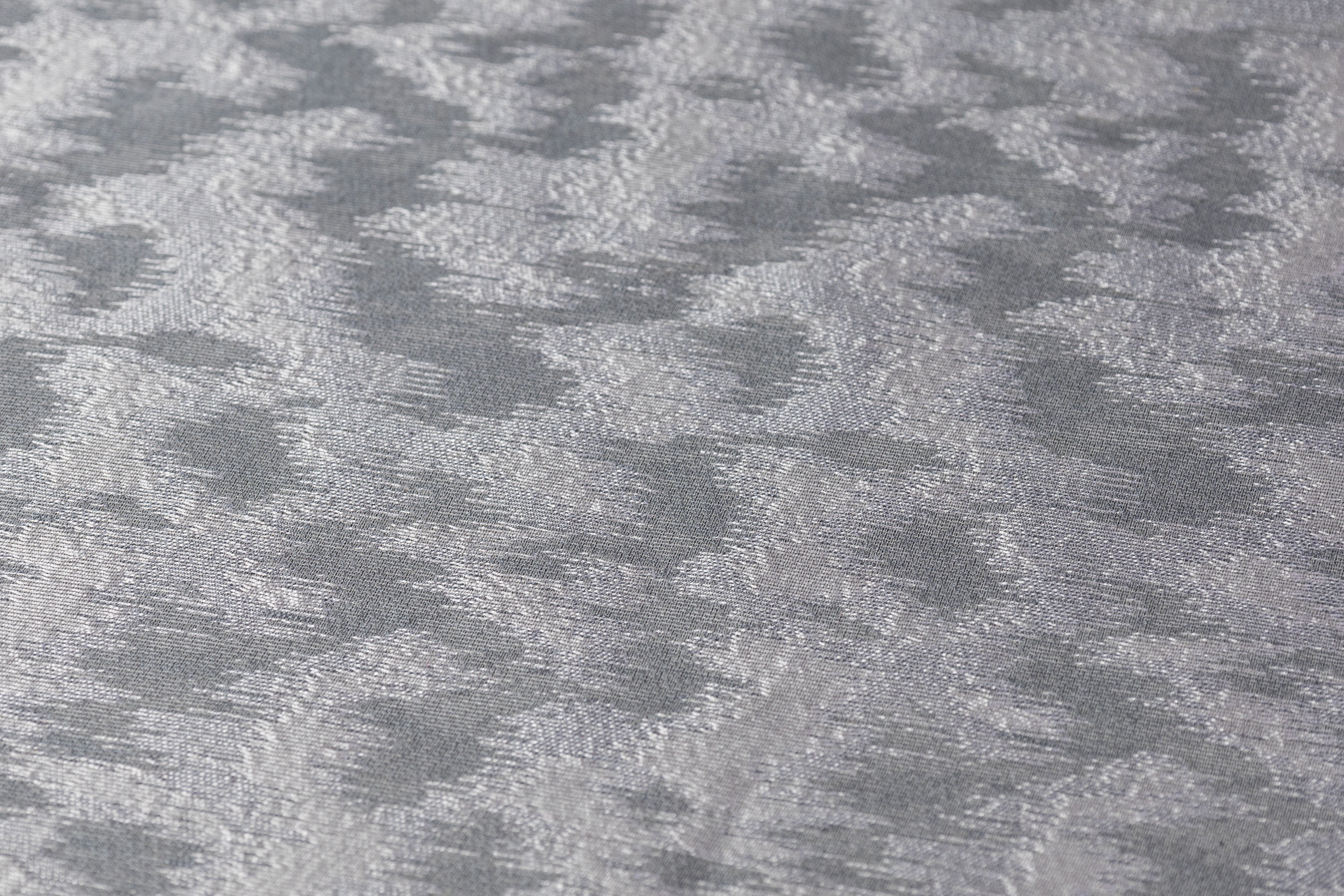 Armani - Abstract Silk Wool Jacquard - Gray