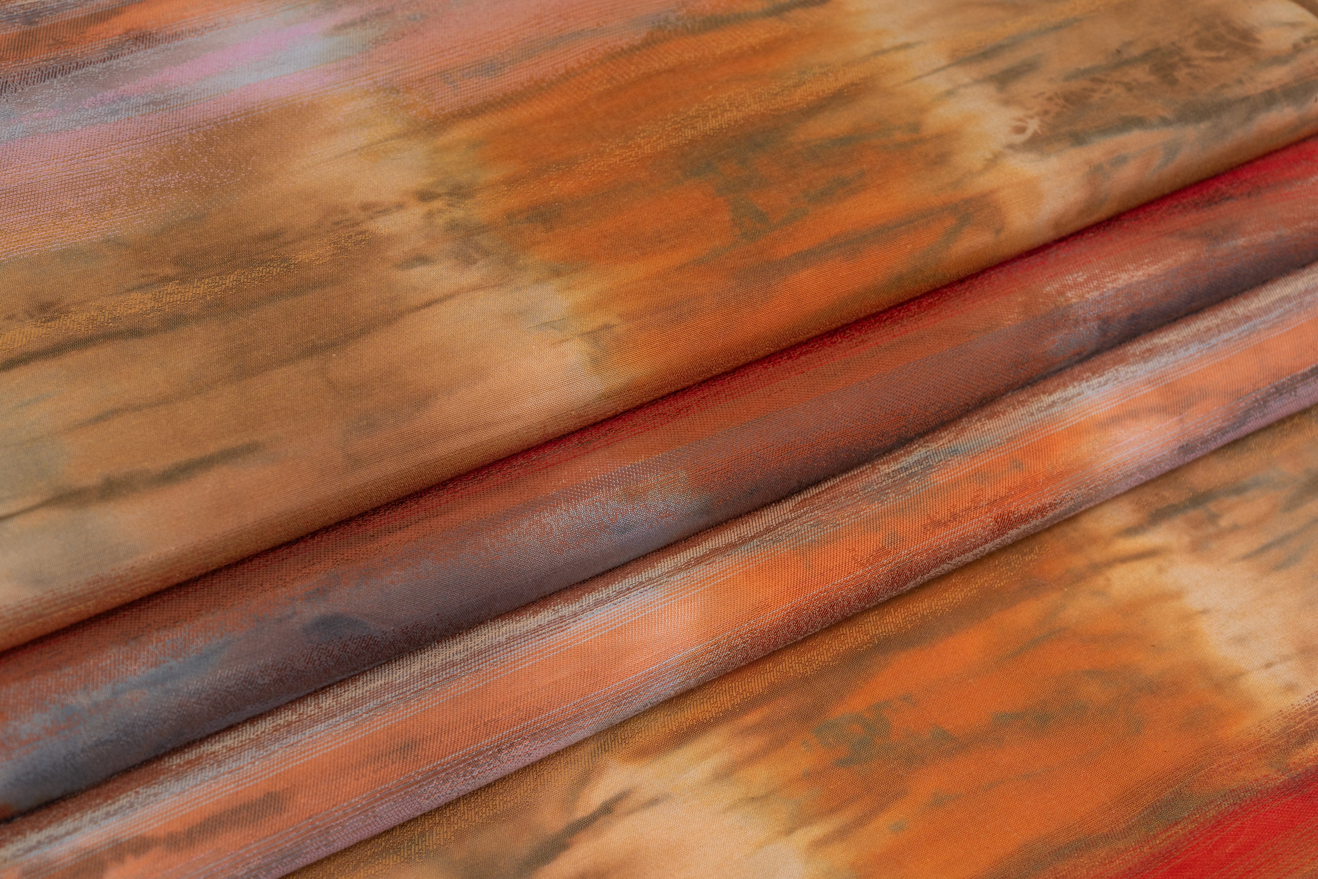 Abstract Italian Jacquard - Multicolor