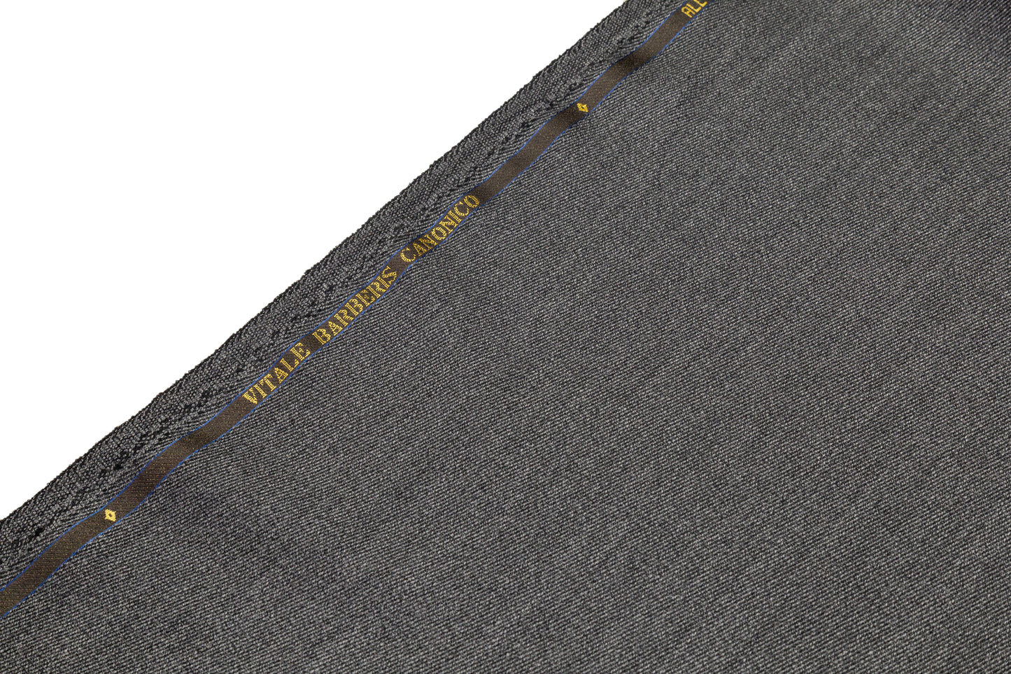 Vitale Barberis Canonico - Italian Wool Gabardine - Charcoal Gray