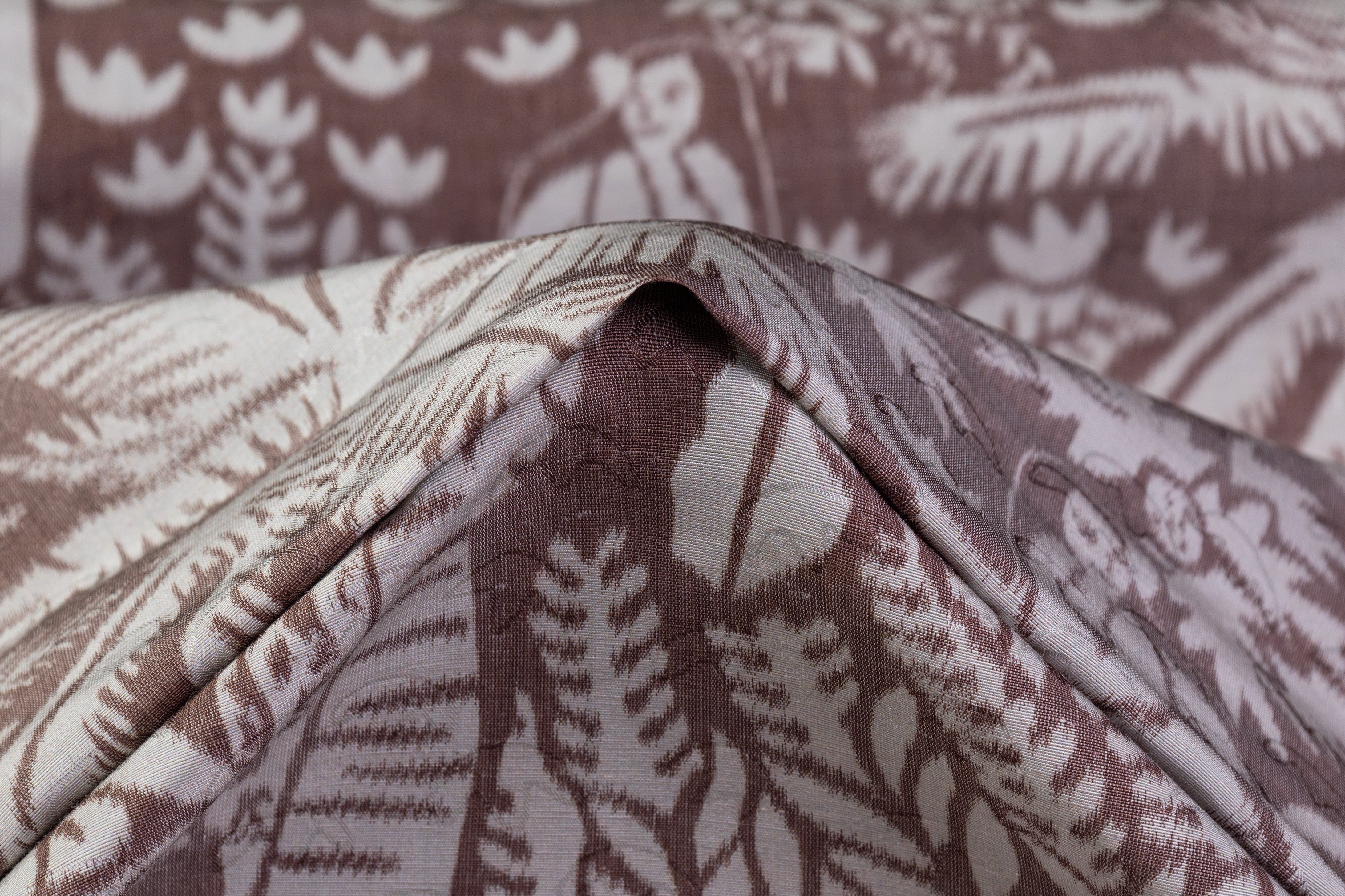 Tiki Toile Italian Jacquard - Beige