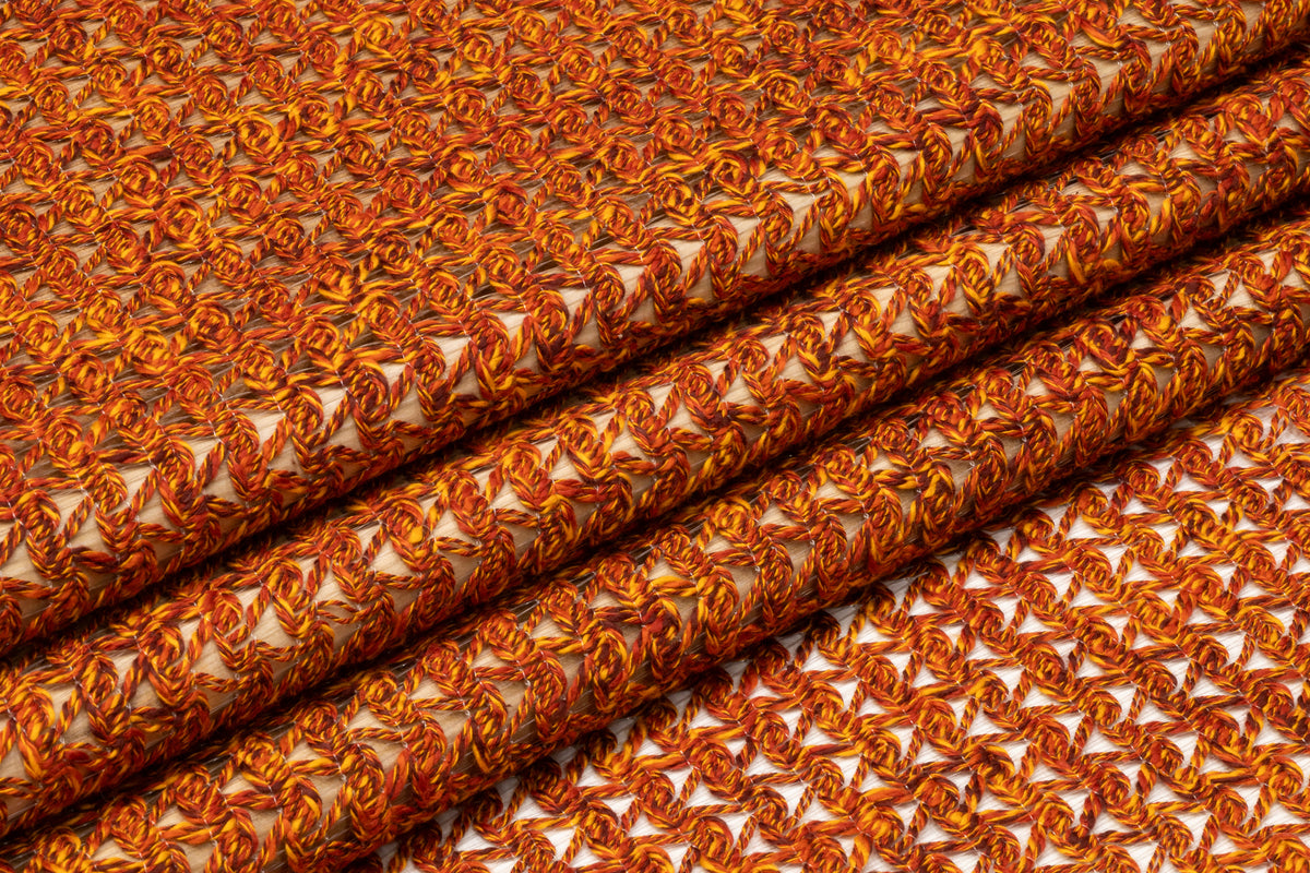 Italian Novelty Rope Net - Golden Rust