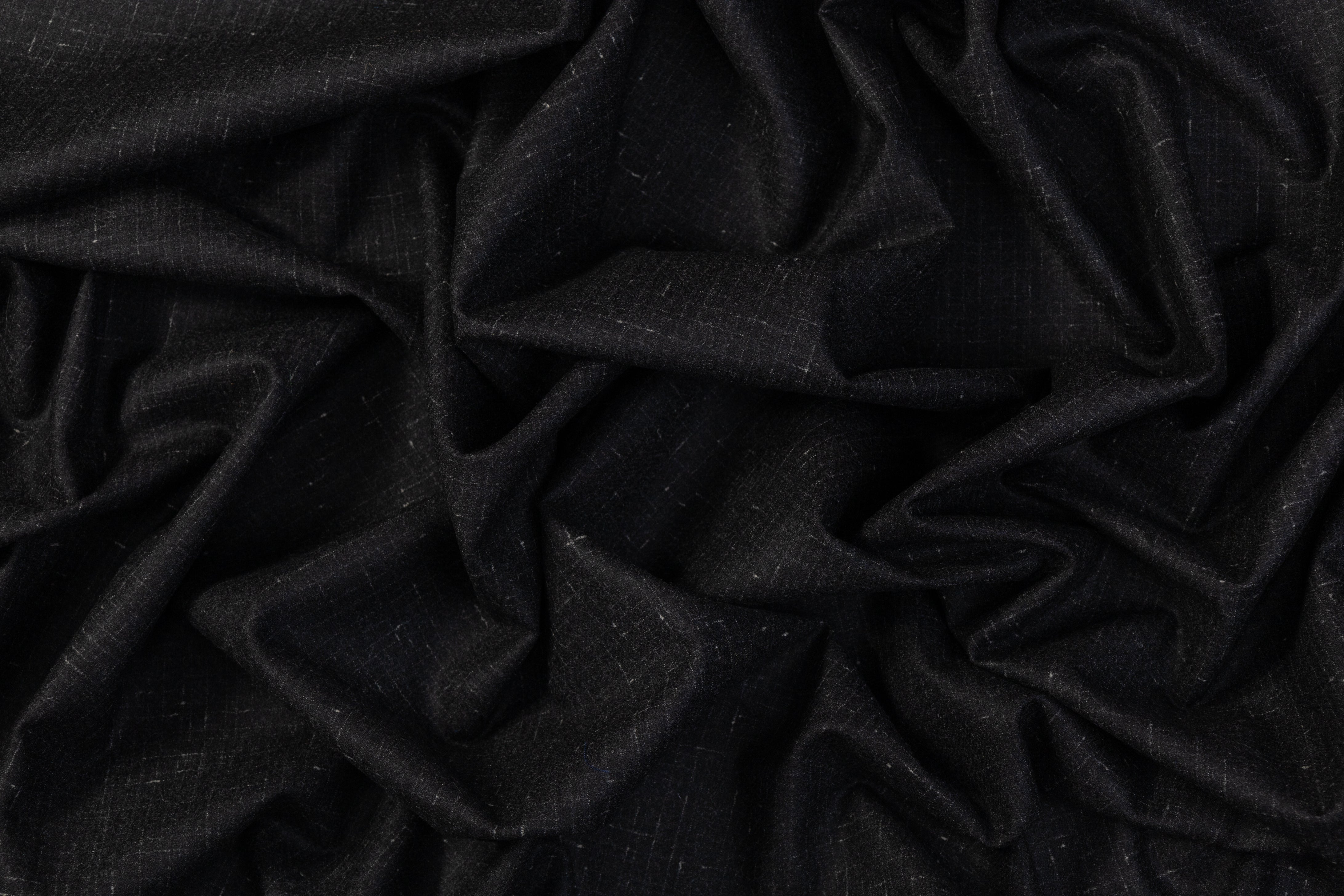 Max Mara - Italian Wool Suiting - Charcoal Gray