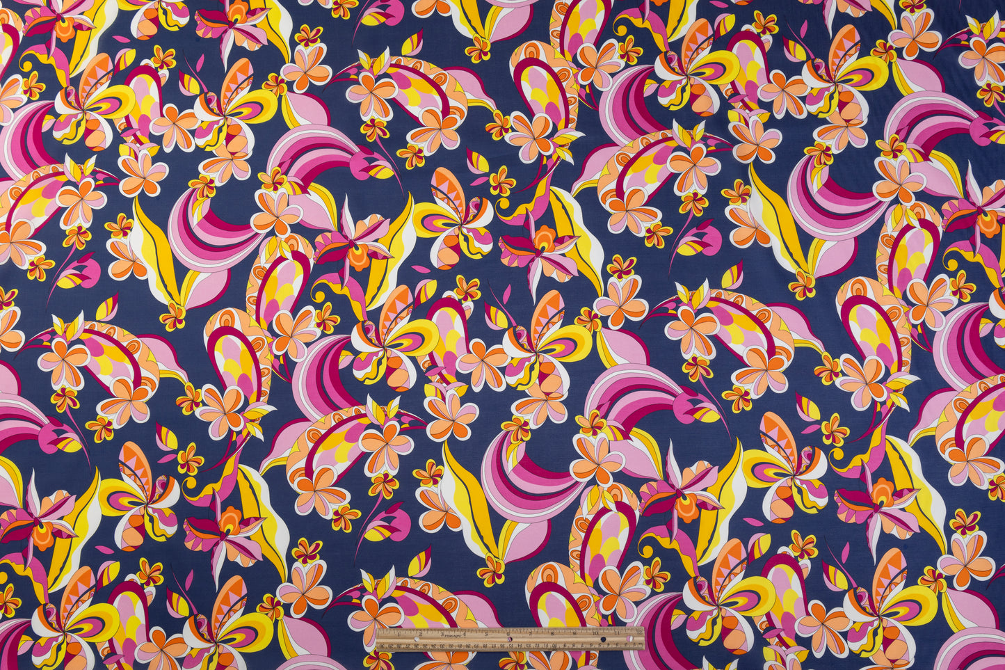 Printed Italian Cotton Sateen - Multicolor
