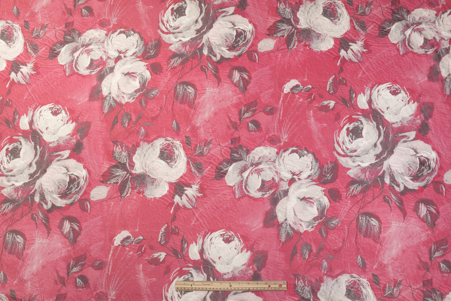 Floral Italian Cotton - Rose Pink