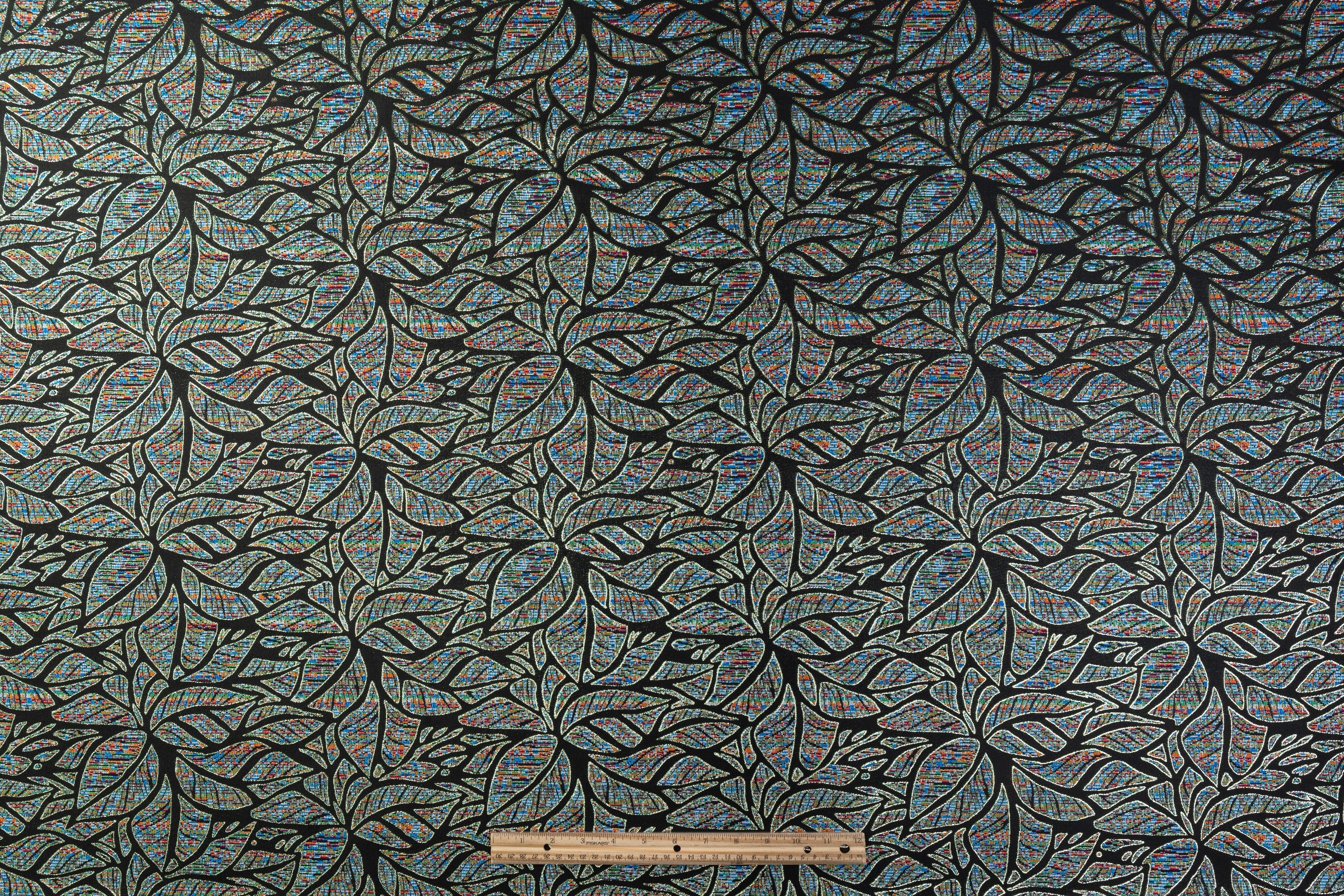 Floral Metallic Brocade - Multicolor