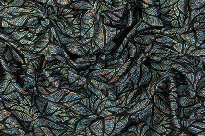 Floral Metallic Brocade - Multicolor