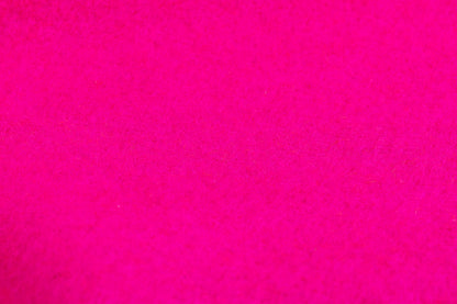 Double-Faced Italian Boiled Wool Coating - Magenta / Orange