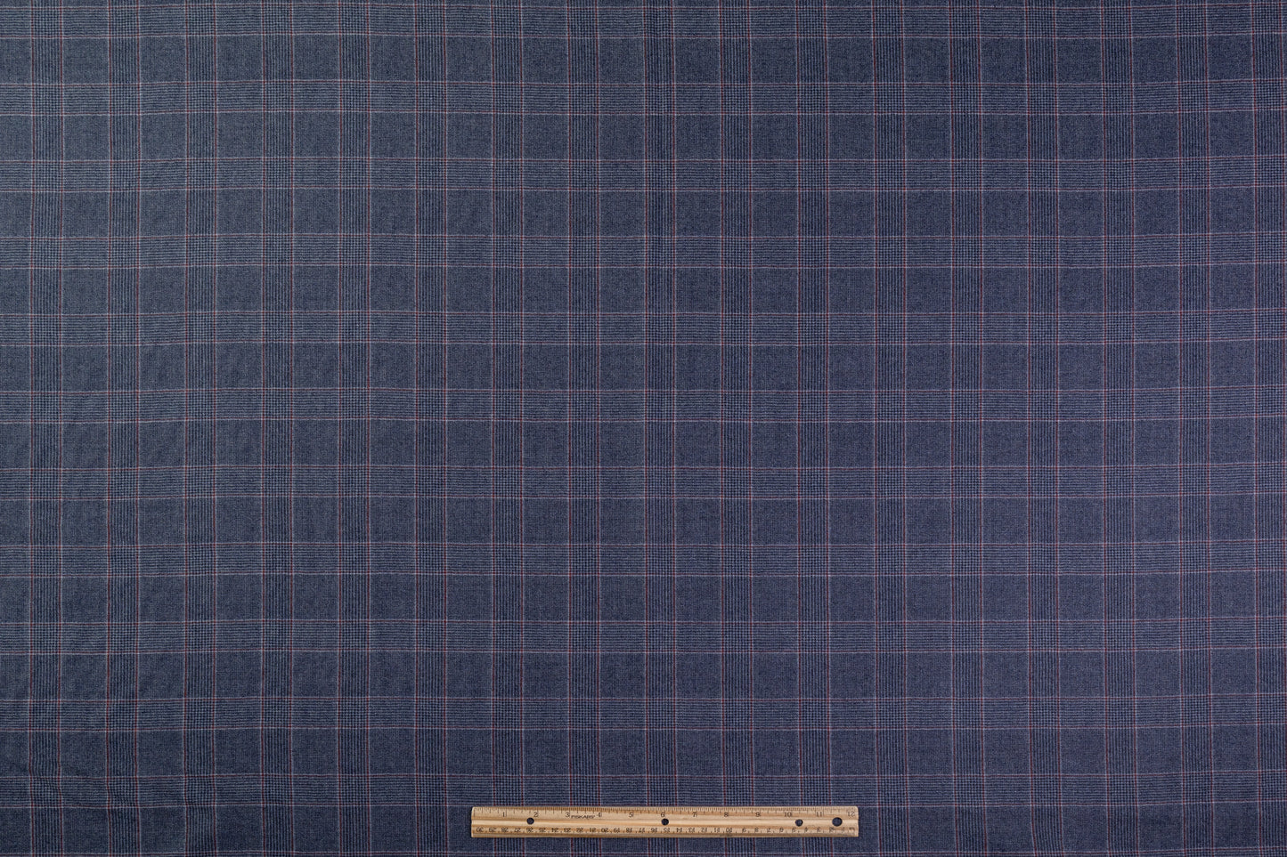 Carnet - Checked Italian Super 130s Wool Flannel - Blue / Red