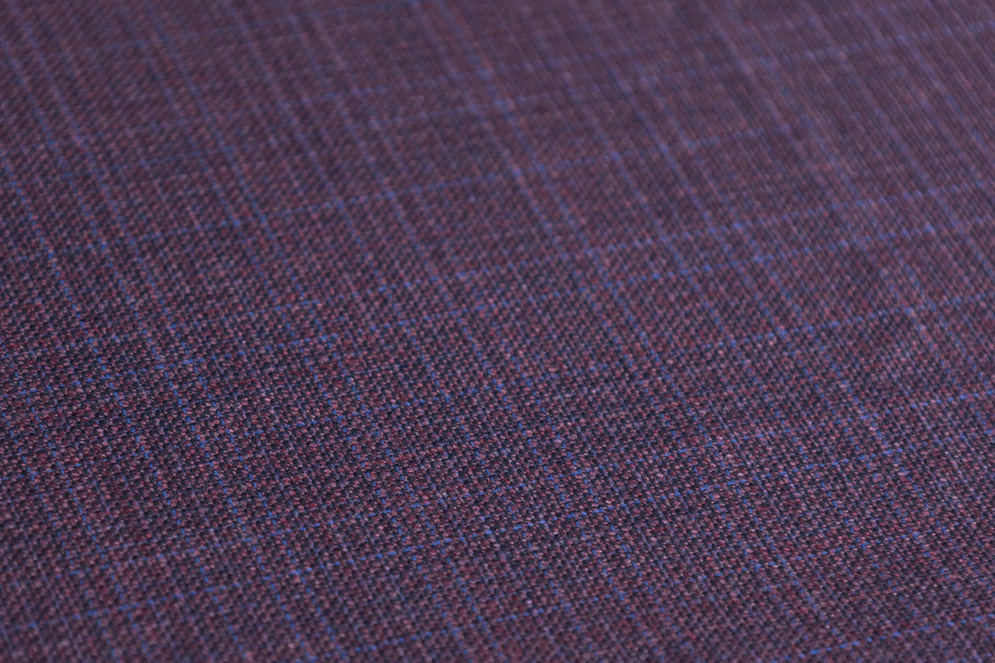Reda - Italian Wool Suiting - Burgundy / Blue