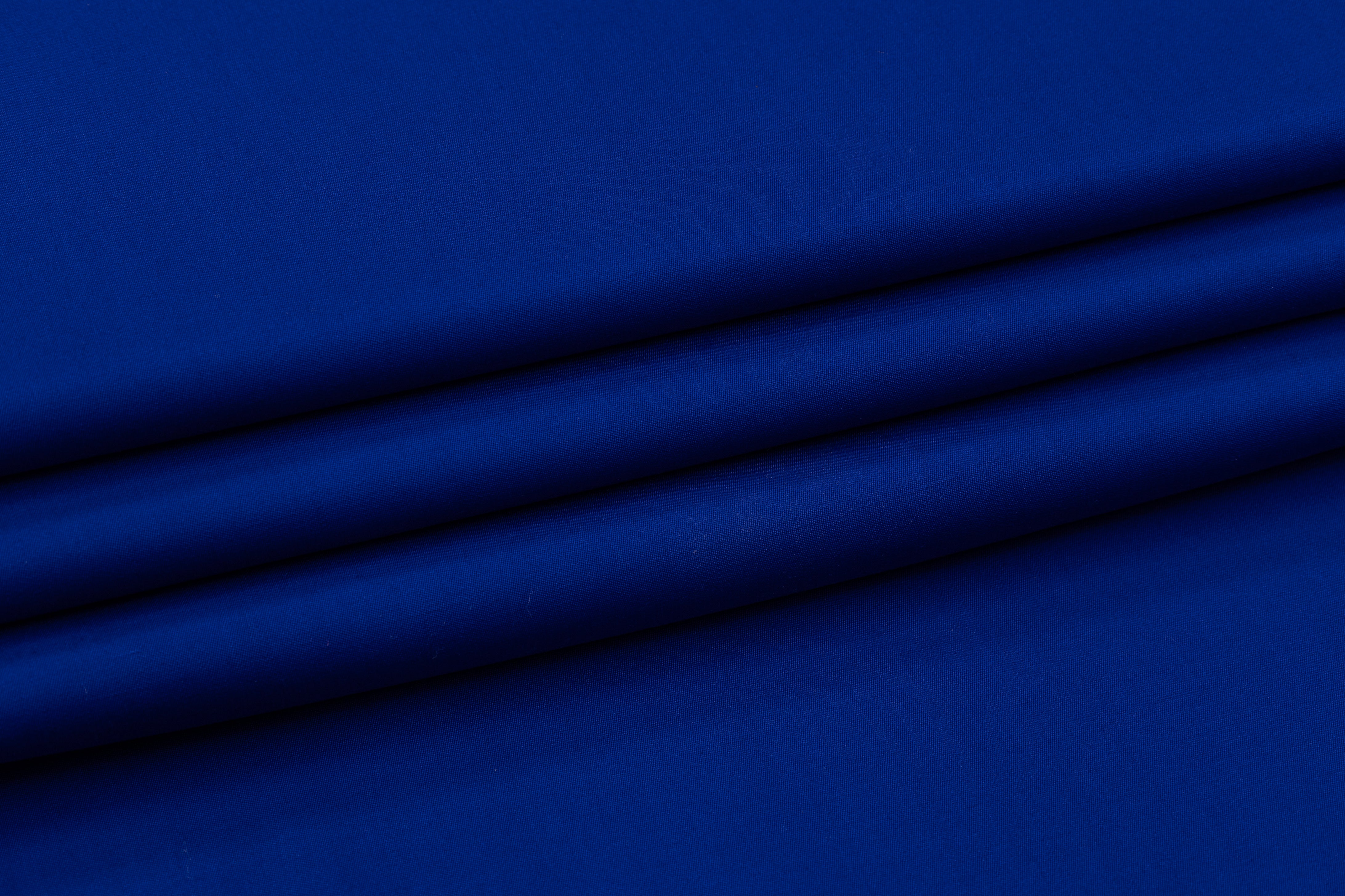Solid Italian Wool Suiting - Royal Blue