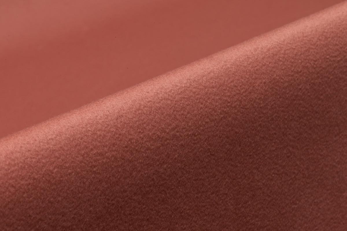 Colombo - Double Faced Italian Wool Cashmere Coating - Dusty Salmon