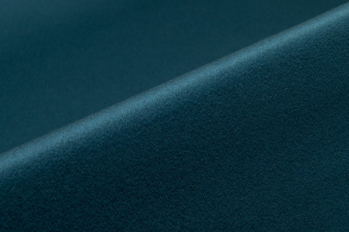 Loro Piana - Double Faced Italian Pure Cashmere Coating - Petrol Blue