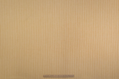 Striped Italian Linen - Beige