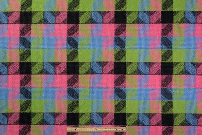 Italian Cotton Blend Tweed - Multicolor