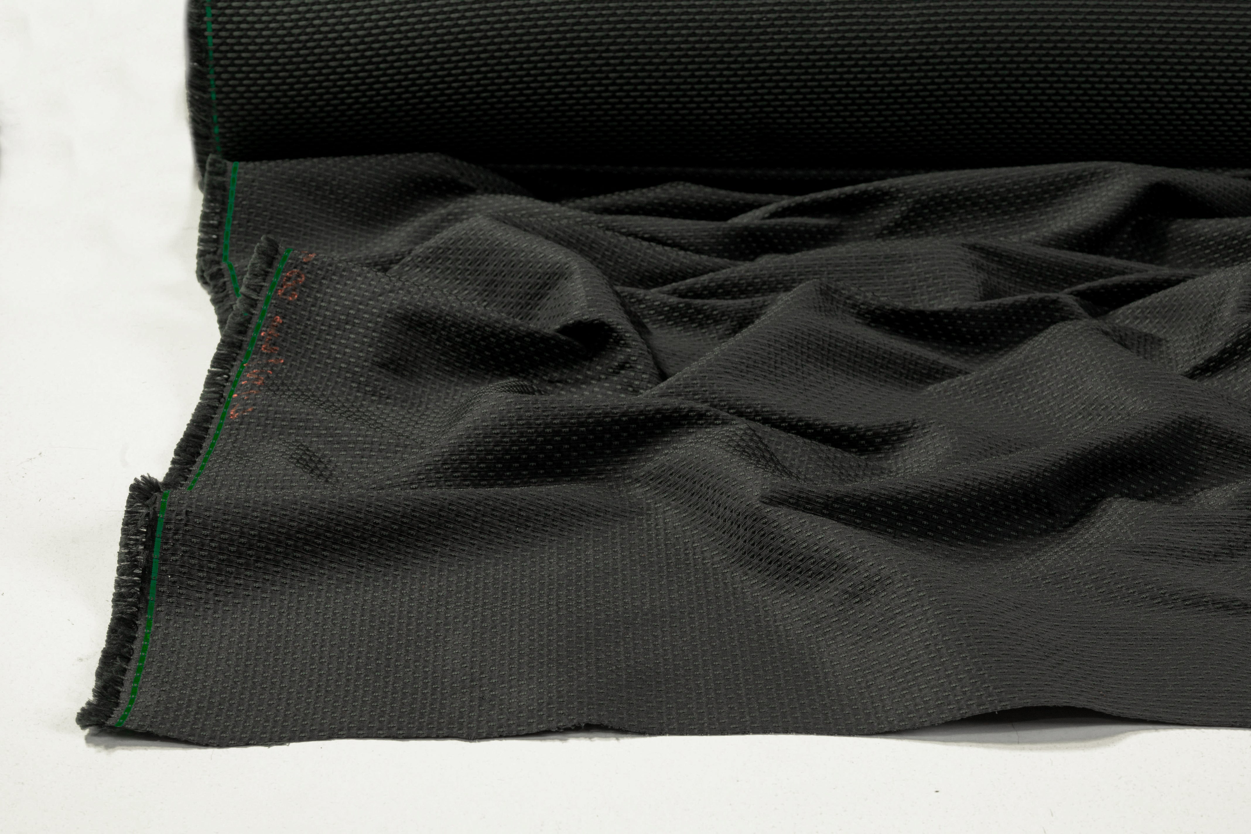 Italian Poly Cotton Brocade - Green