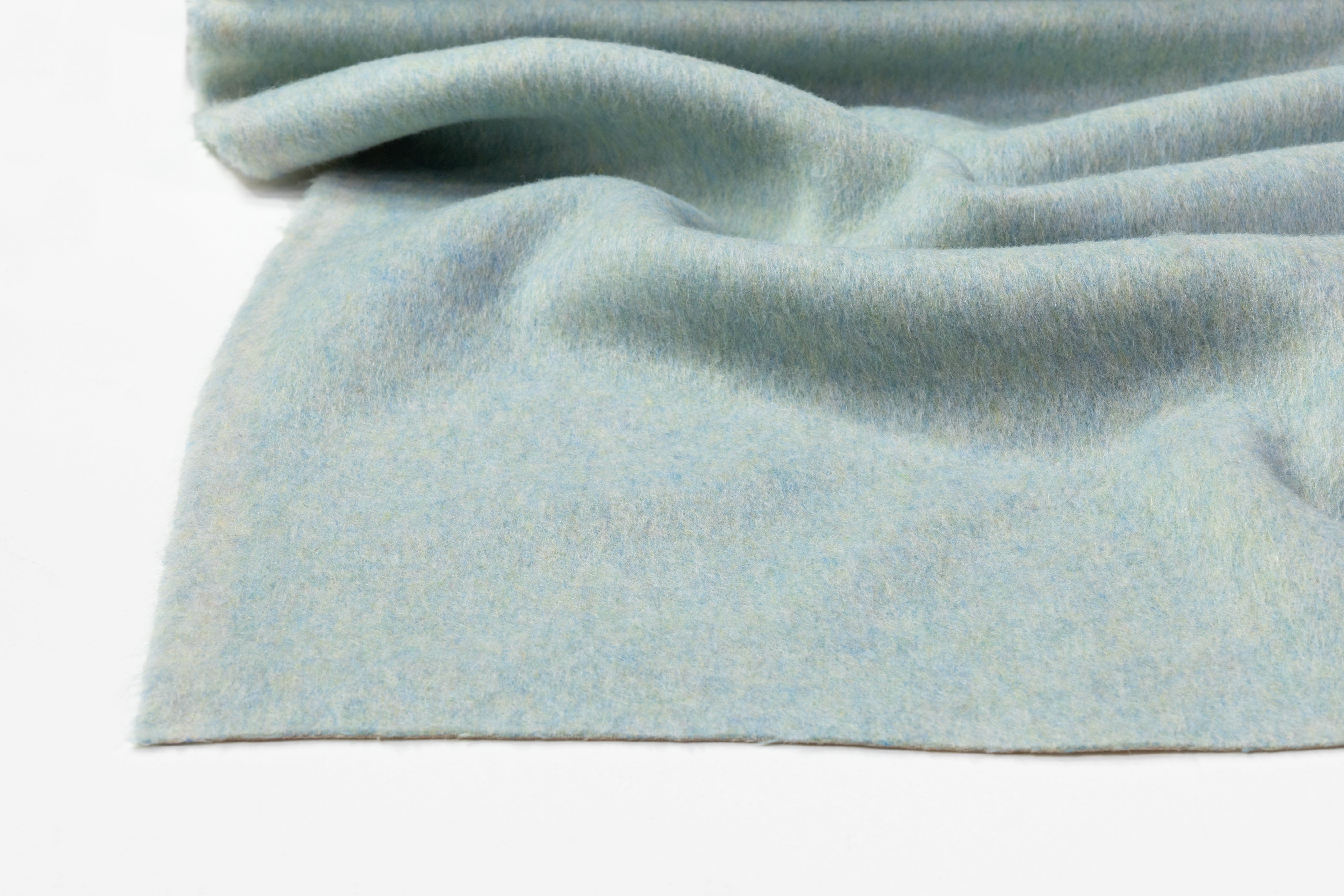 Armani - Italian Alpaca Wool Blend Coating - Mystic Sea