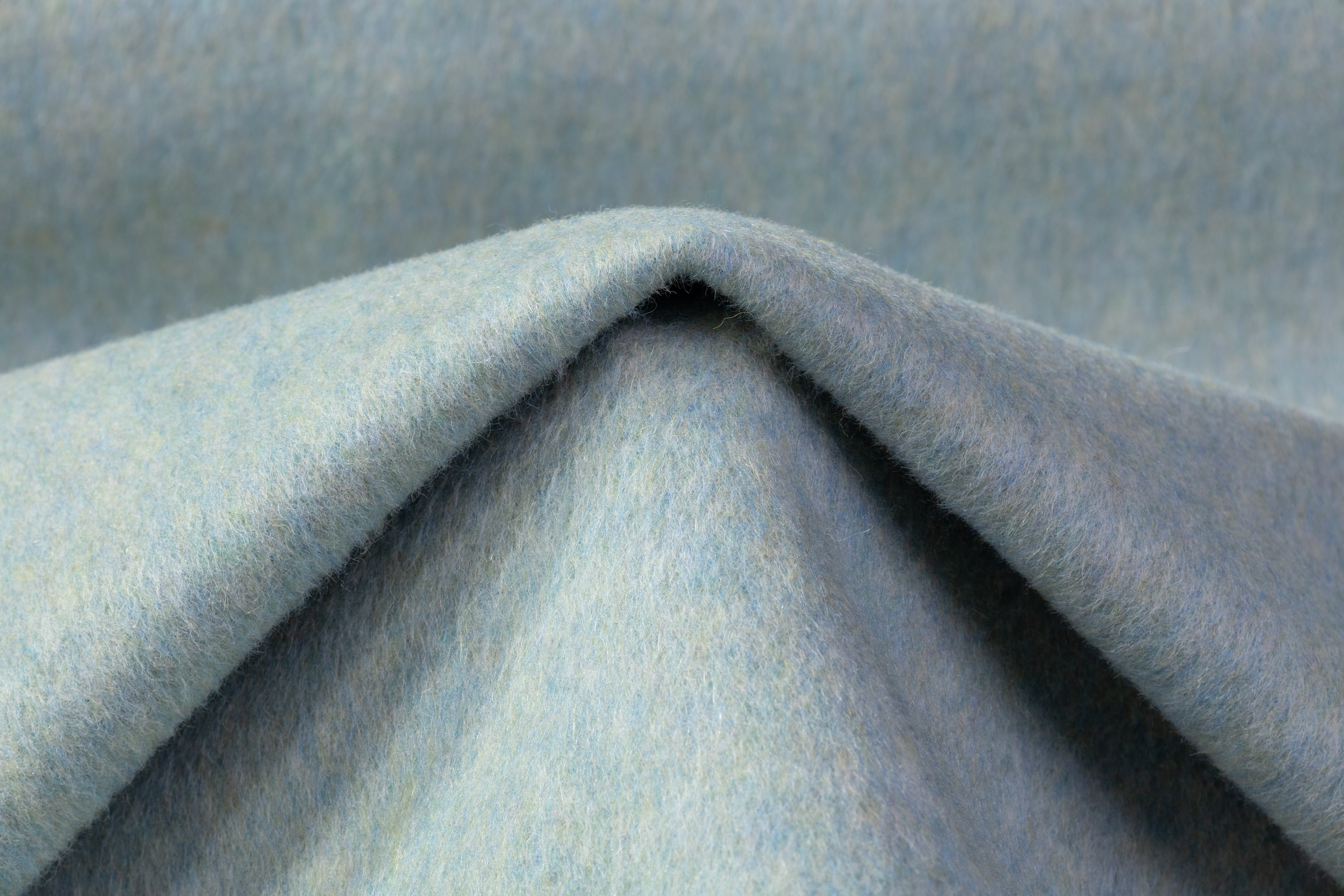 Armani - Italian Alpaca Wool Blend Coating - Mystic Sea