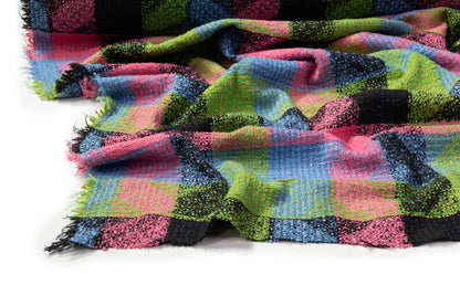 Italian Cotton Blend Tweed - Multicolor