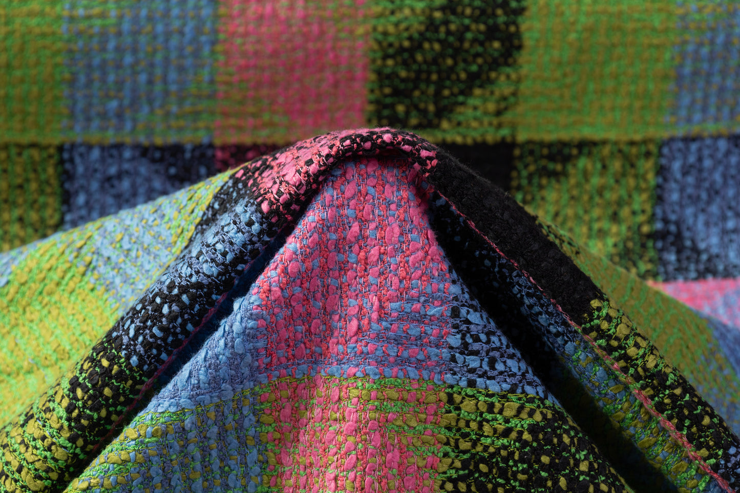 Italian Cotton Blend Tweed - Multicolor