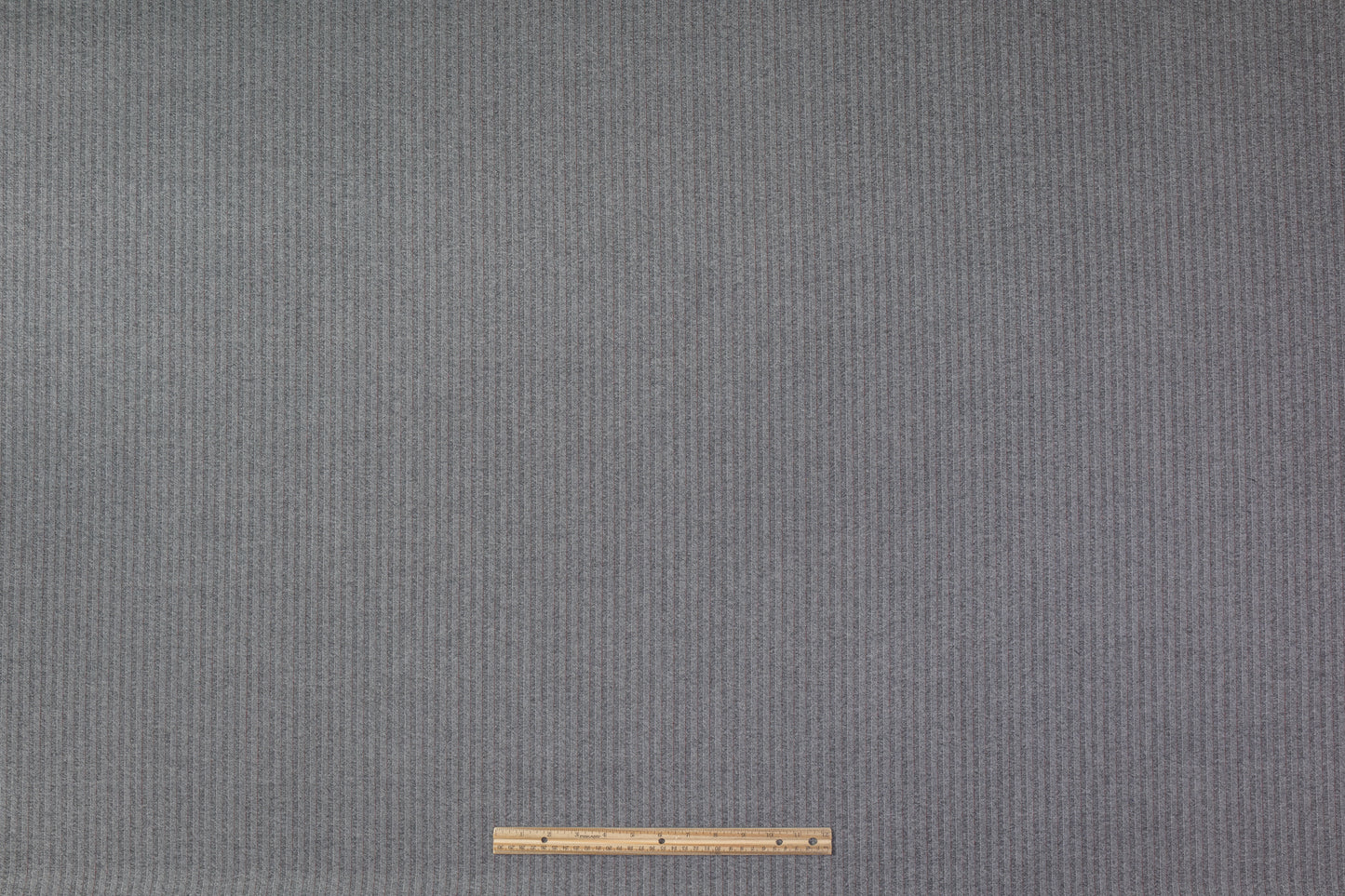 Italian Herringbone Wool Suiting - Gray / Red