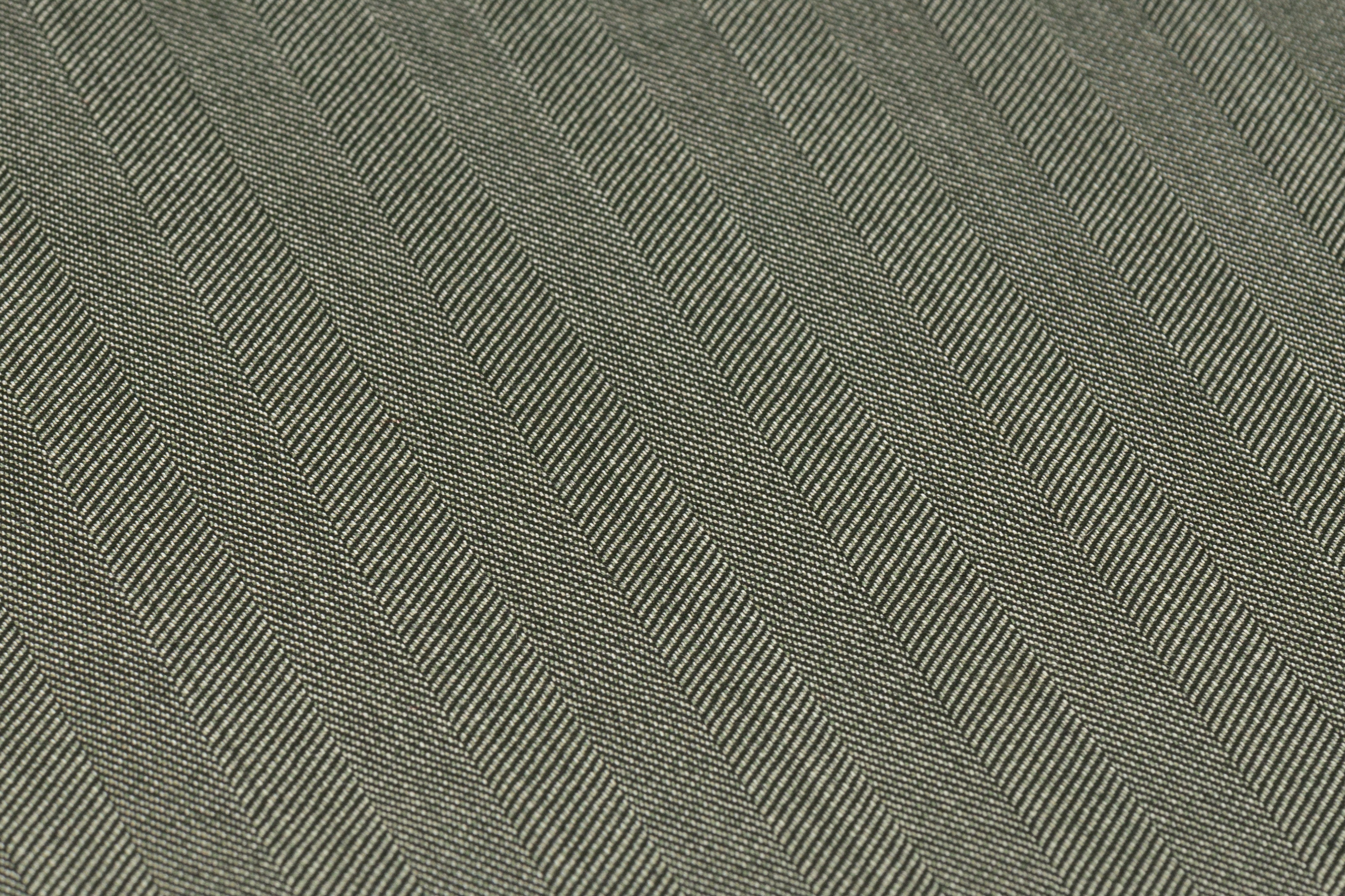 Vitale Barberis Canonico - Herringbone Italian Wool Suiting - Green