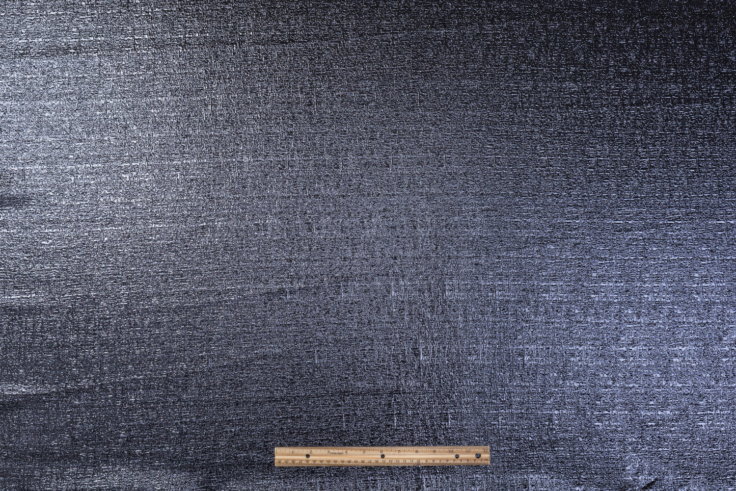 Textured Metallic Brocade - Slate Gray