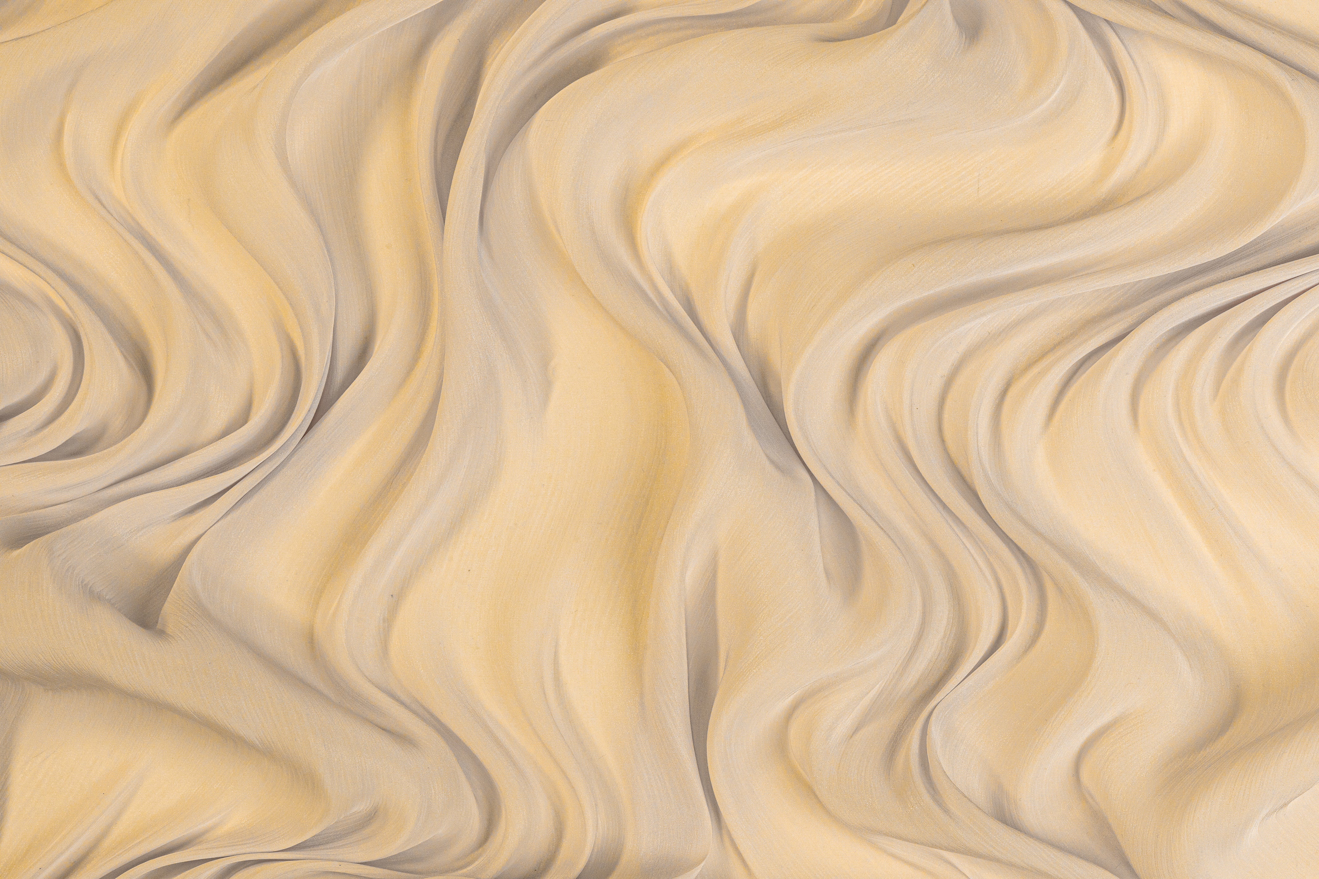 Liquid Chiffon Lamé - Beige