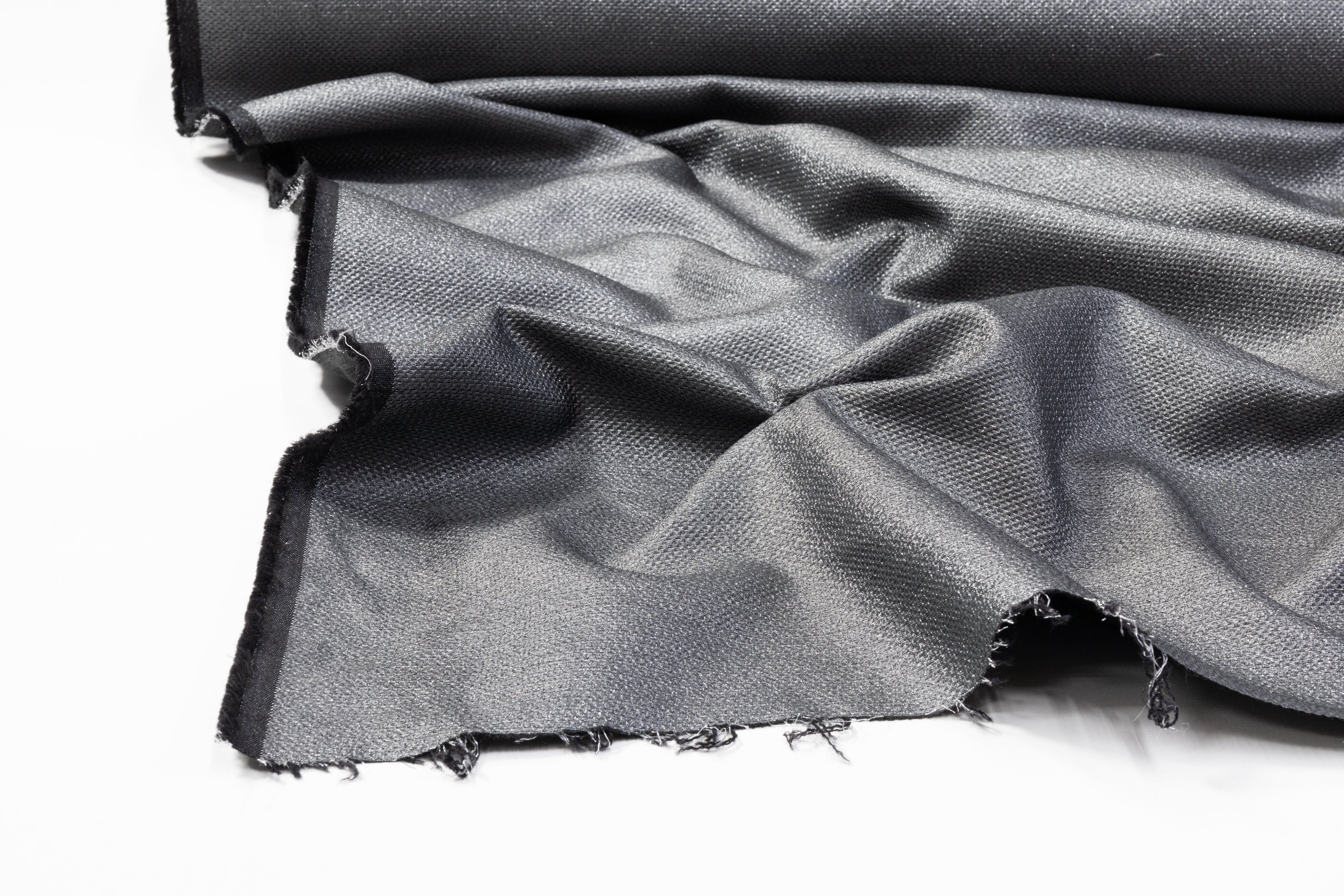 Metallic Brocade - Gray