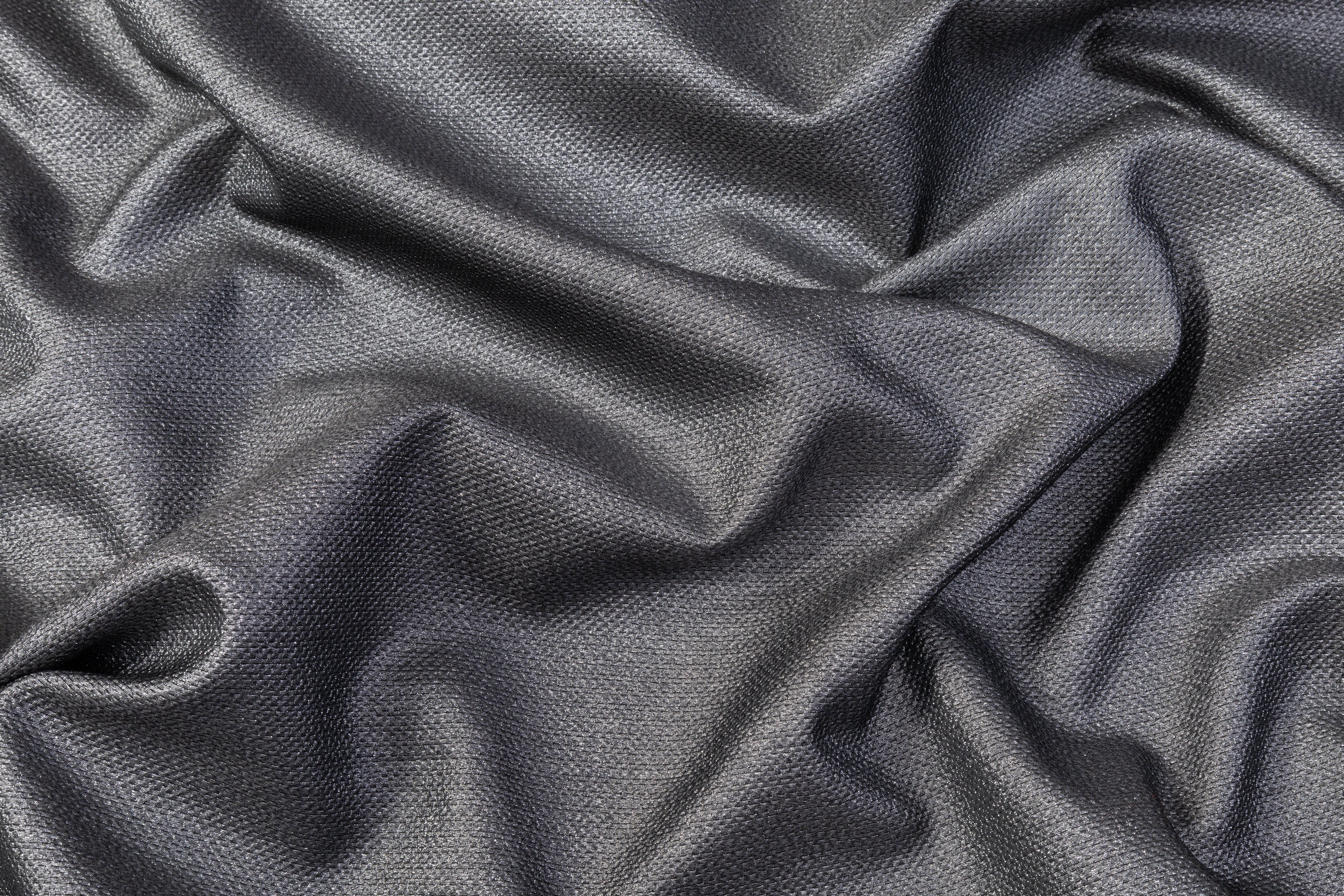 Metallic Brocade - Gray