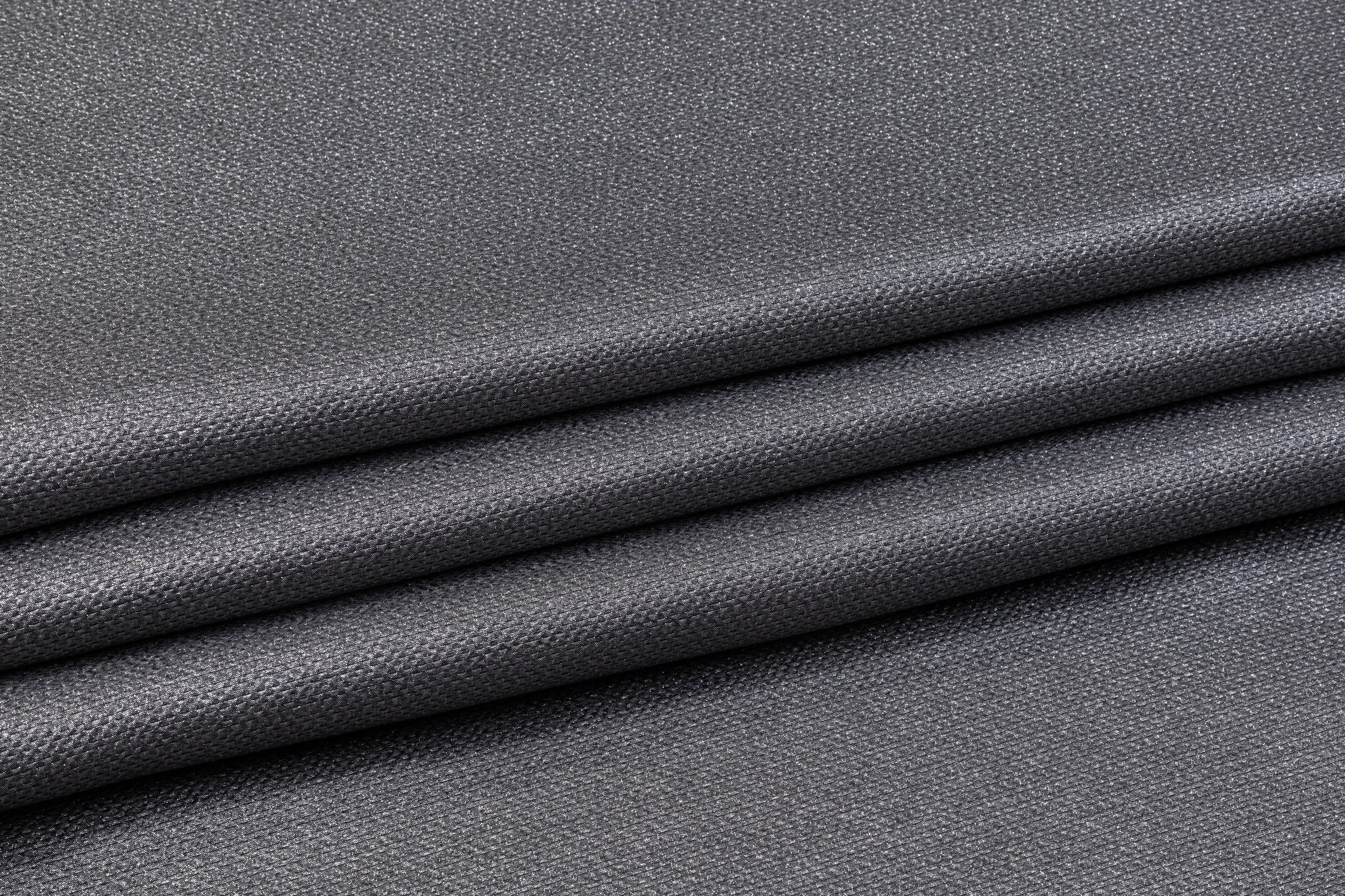 Metallic Brocade - Gray