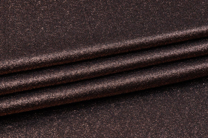Iridescent Metallic Brocade - Bronze / Black