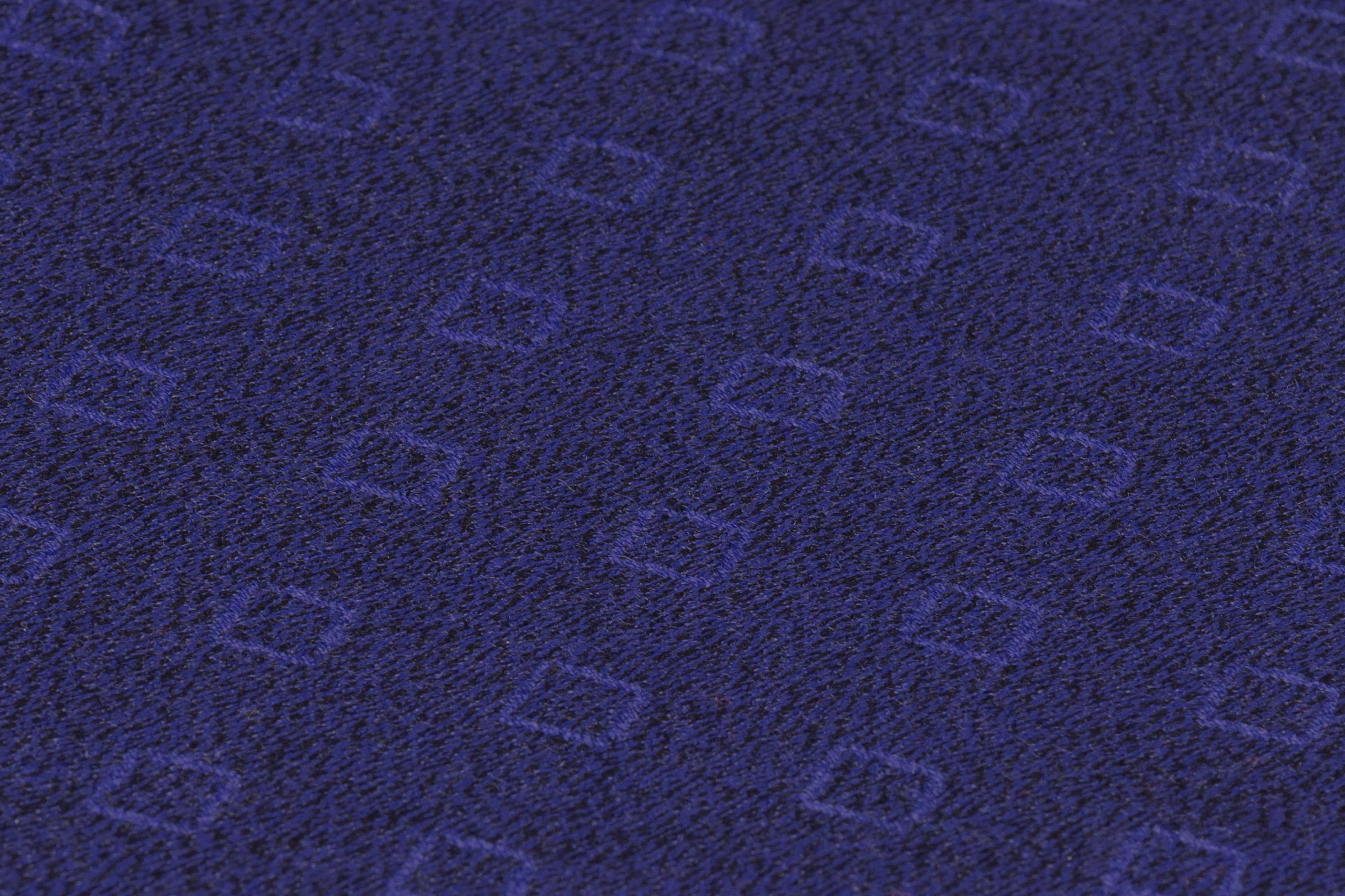 Diamond Italian Wool Suiting - Purple