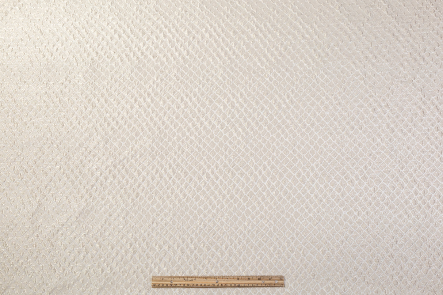 Scale Design Brocade - Cream