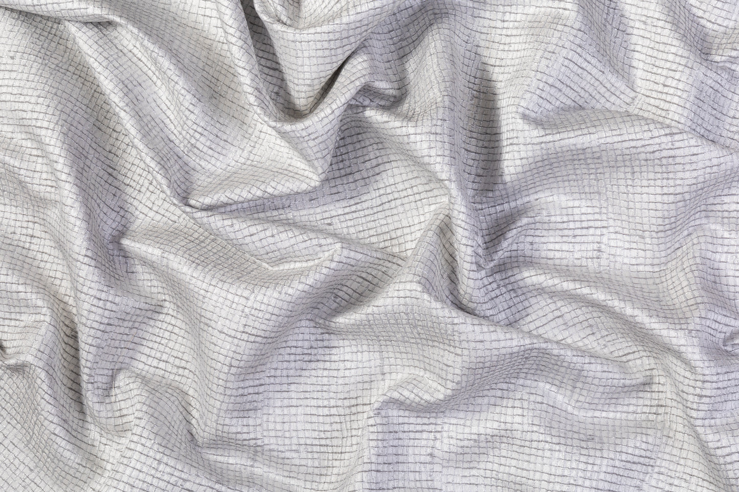 Metallic Textured Brocade - Silver