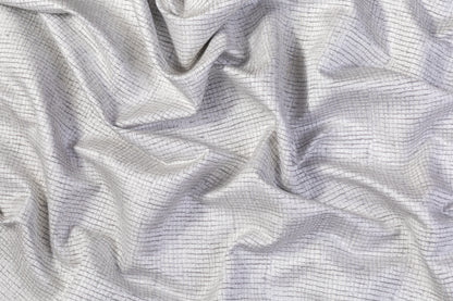 Metallic Textured Brocade - Silver