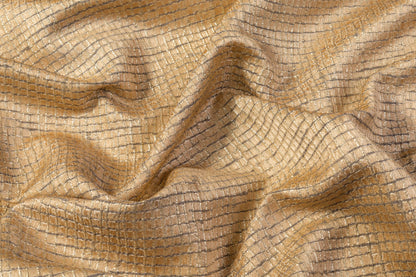 Metallic Textured Brocade - Gold