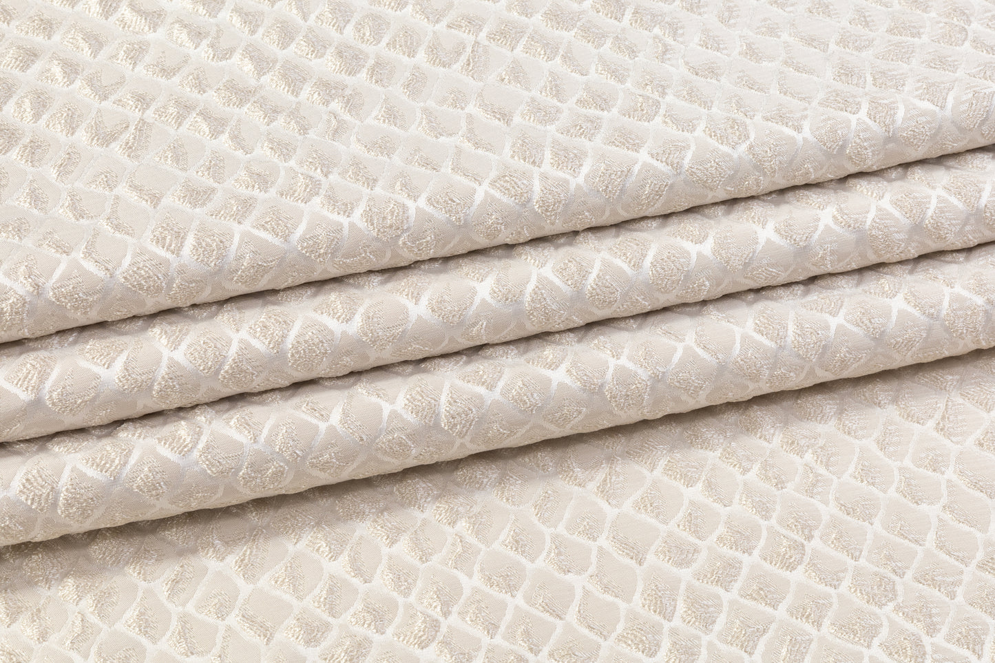 Scale Design Brocade - Cream