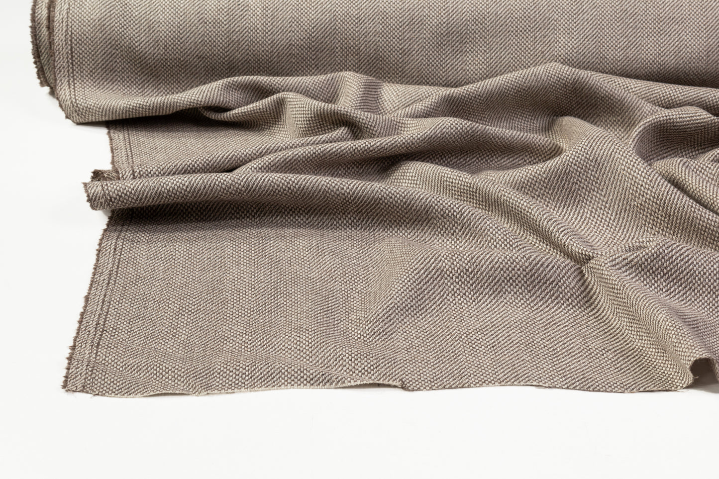 Ferla - Italian Alpaca Wool Blend Tweed - Taupe
