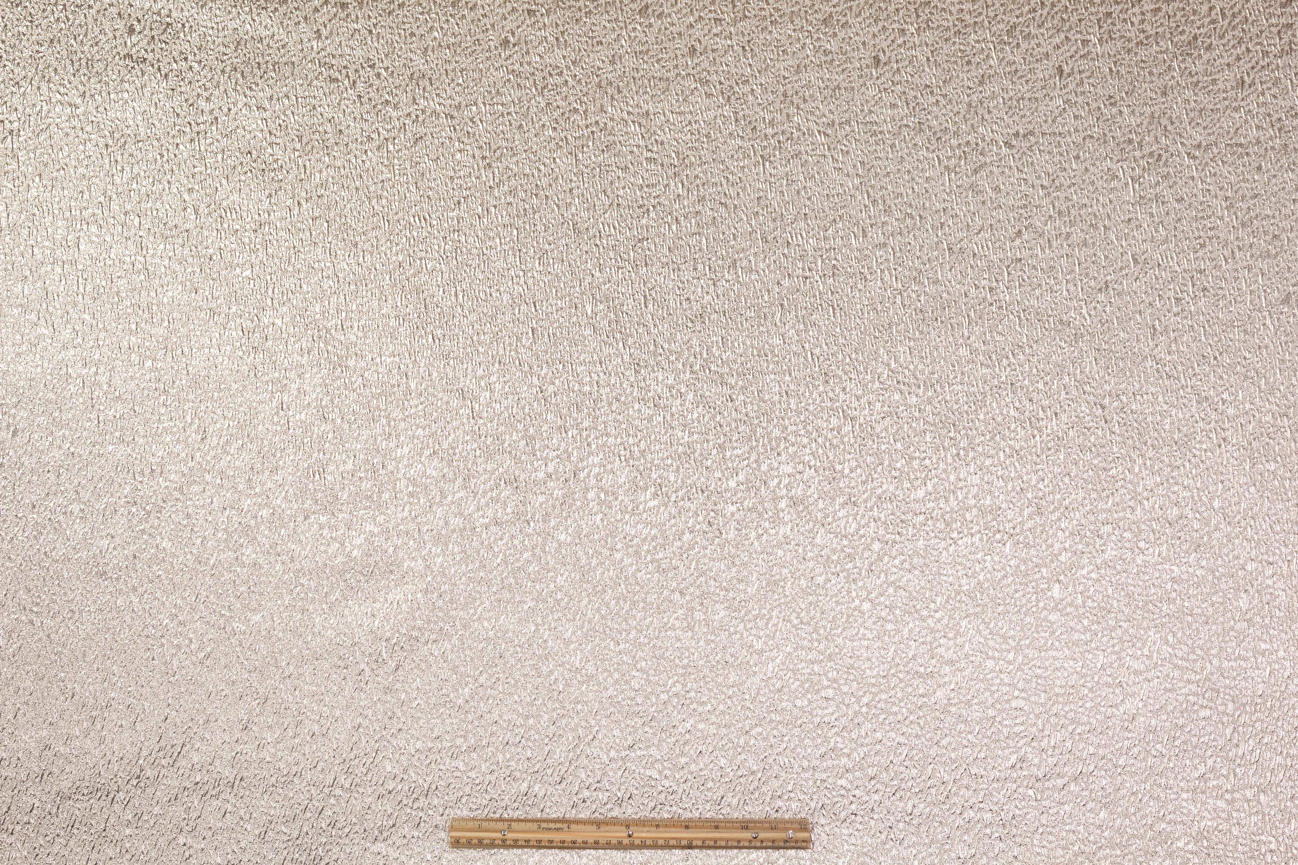 Double-Faced Metallic Silk Cloqué Brocade - Gold