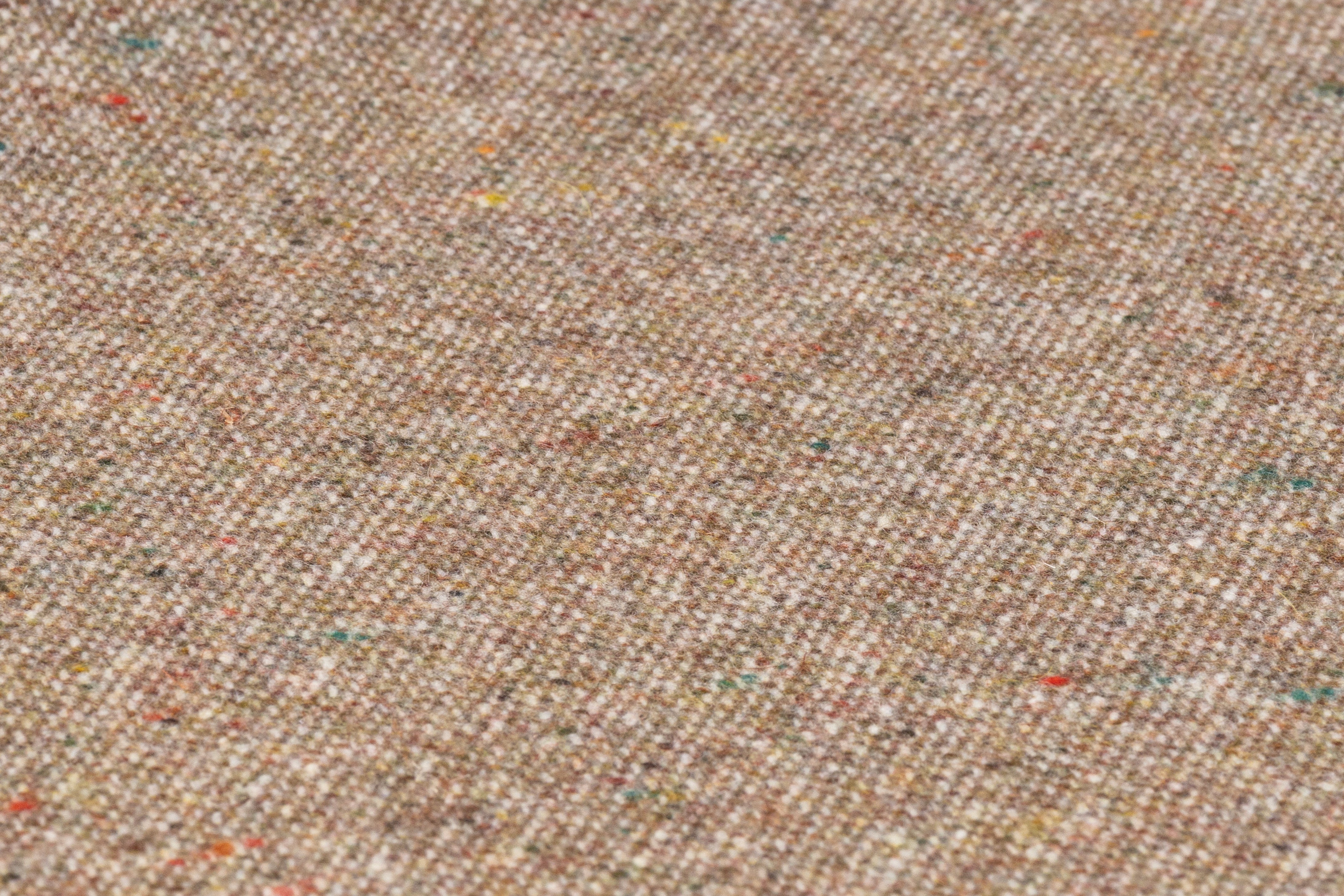 Speckled Italian Wool Tweed - Beige