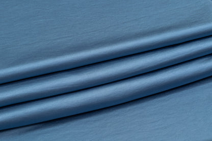 Heavy Viscose Acetate Charmeuse - Dusty Blue