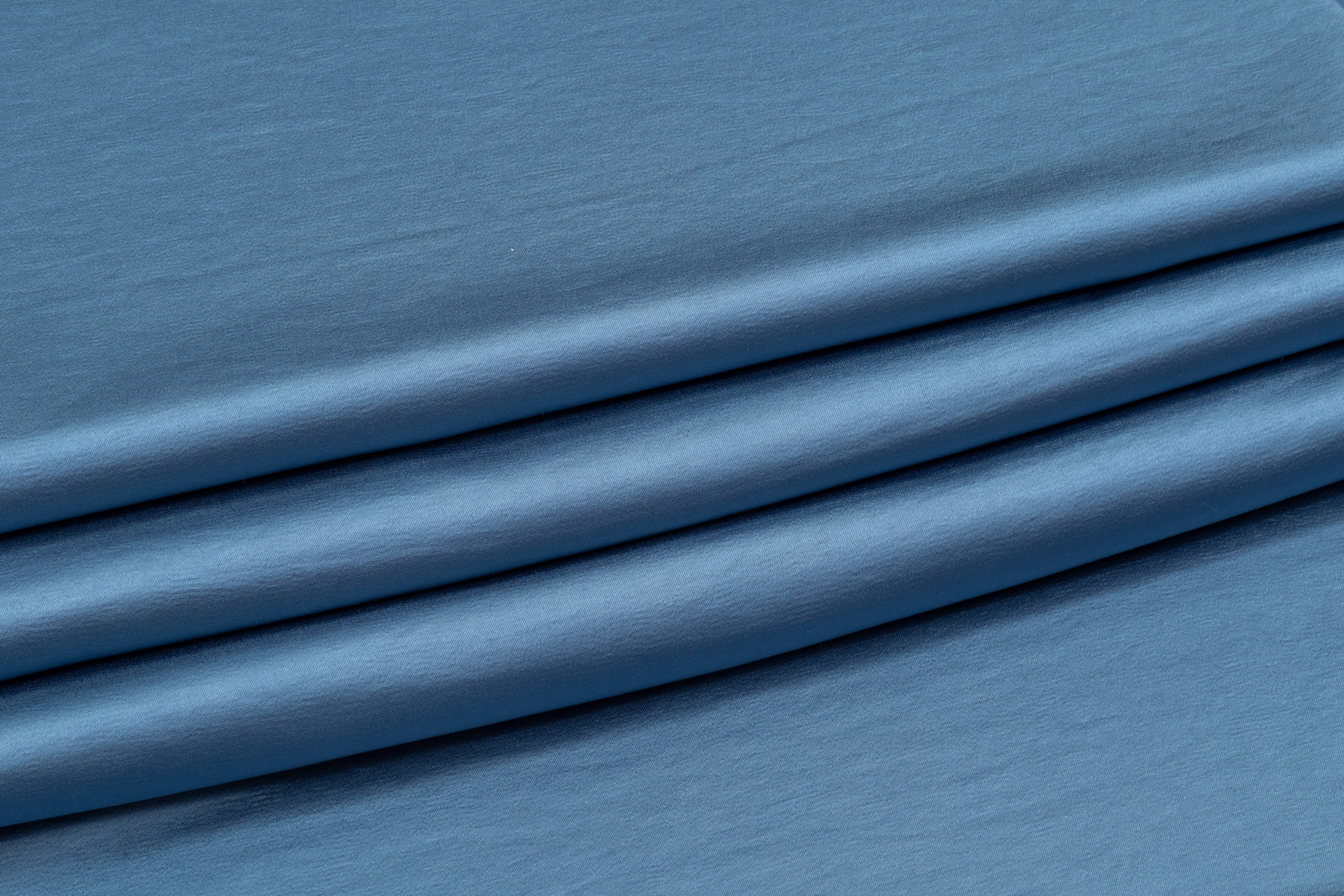 Luxe Italian Charmeuse - Dusty Blue