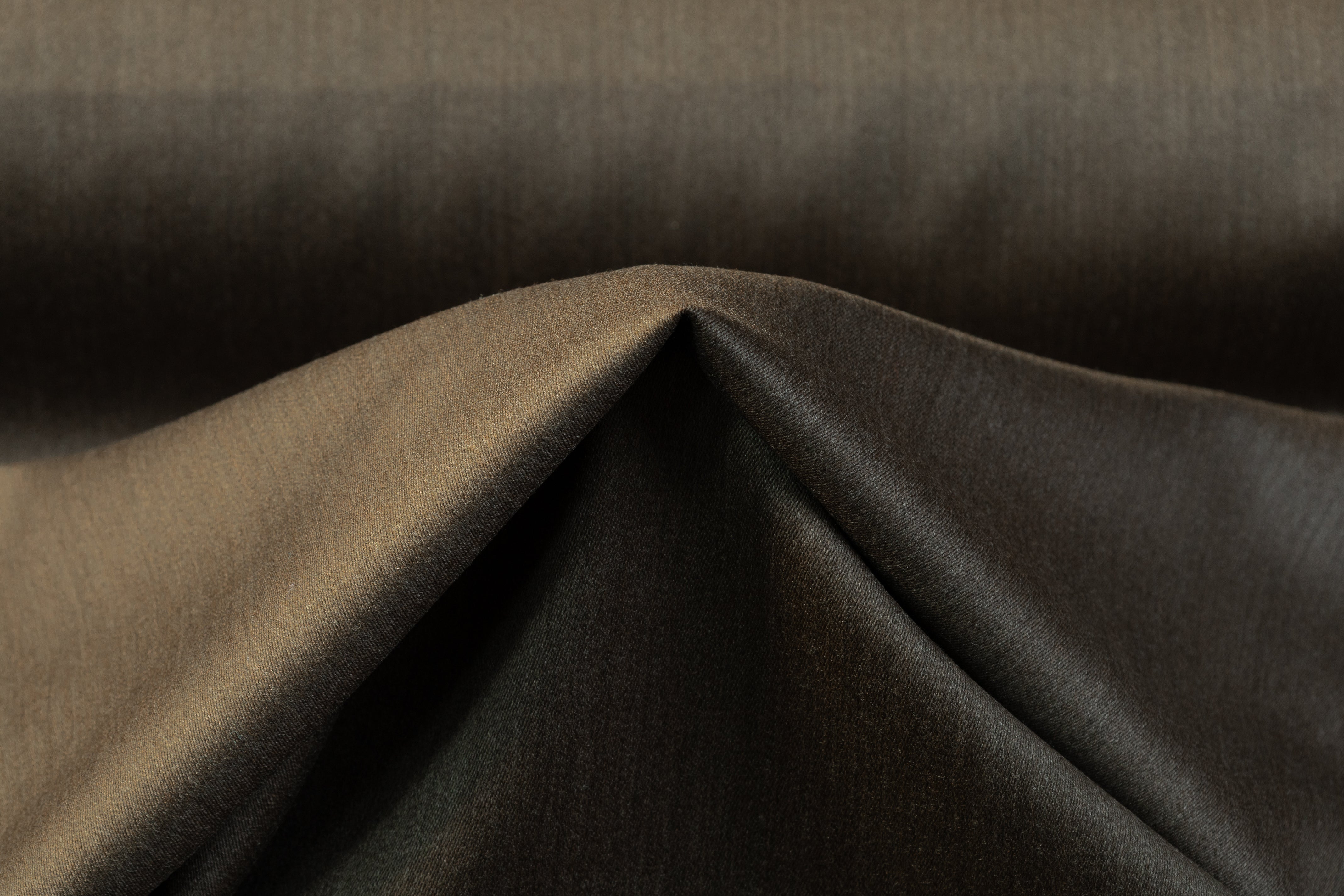 Marzotto - Italian Wool Suiting - Smoky Olive