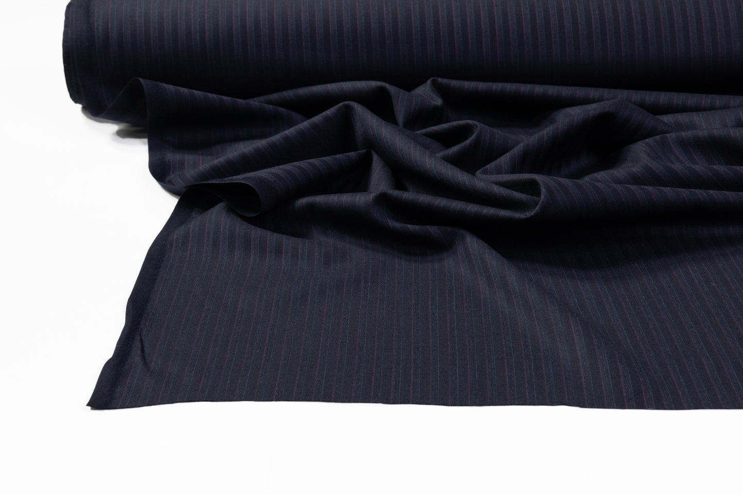 Loro Piana - Striped Italian Wool Suiting - Navy Blue