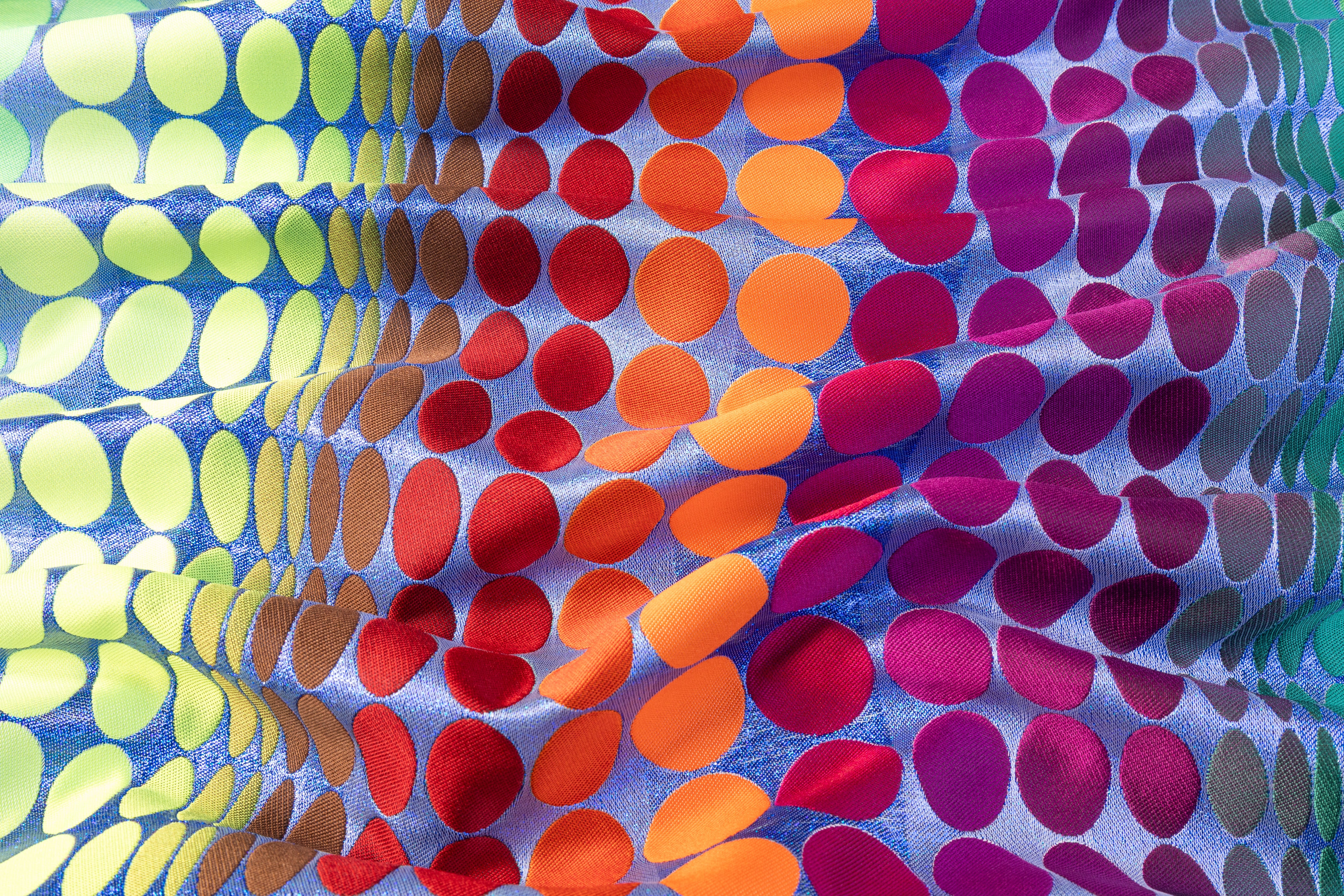 Ratti - Dotted Metallic Brocade - Multicolor